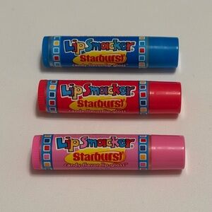 Vintage Y2K Bonne Bell Lip Smacker Starburst Set of 3 Pack